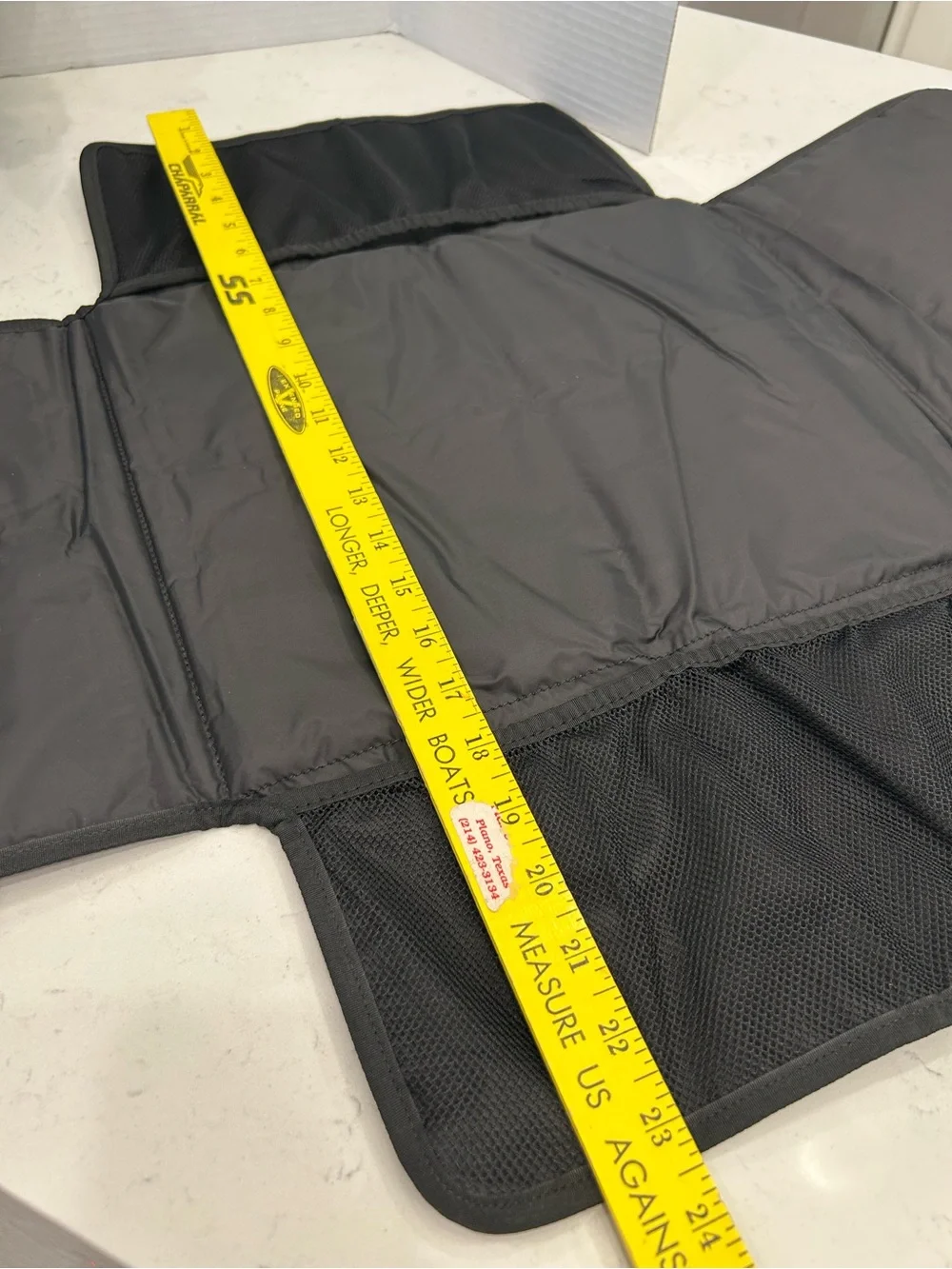 kate spade Black Foldable Travel Changing pad